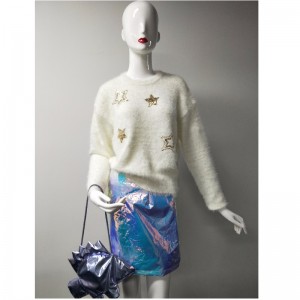 MAGLIONE BIANCO RLWS0003F