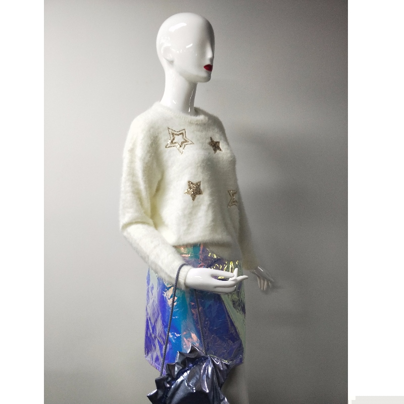 MAGLIONE BIANCO RLWS0003F