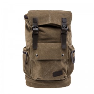 17SC-6572M fabbrica diretta muitiple colori eco-friendly durevole casual Vintage Canvas Casual Zaino per notebook Daypack