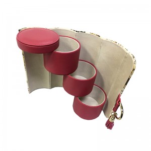 Contenitore di regalo d'imballaggio cosmetico di lusso promozionale del cartone di Ali