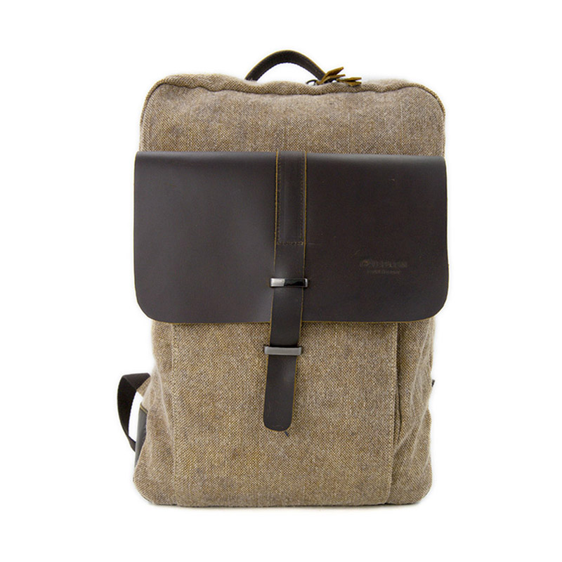 19SC-7746D Laptop vintage zaino, laptop vintage zaino per studenti universitari, laptop zaino casual per uomo d'affari