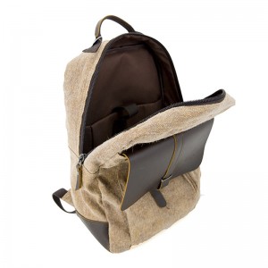 19SC-7746D Laptop vintage zaino, laptop vintage zaino per studenti universitari, laptop zaino casual per uomo d'affari