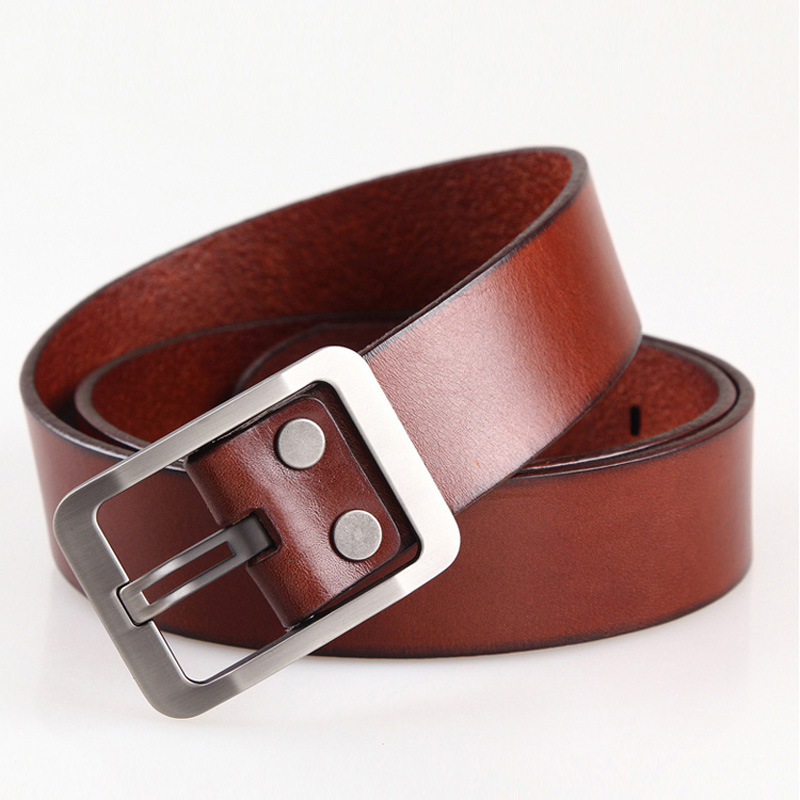 HD0823 - Cintura da uomo in vera pelle di bufalo personalizzata