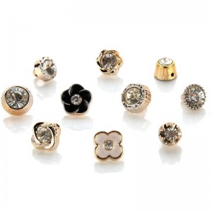 Pulsanti di strass uv sfusi moda all'ingrosso pulsante squisita moda creativa squisita più nuova vendita