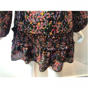 VESTITO FLORA STAMPA FLORA JLWD0014