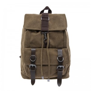 17SC-5848M All'ingrosso Durable Travel Canvas Backpack Uomo Custom 15 \