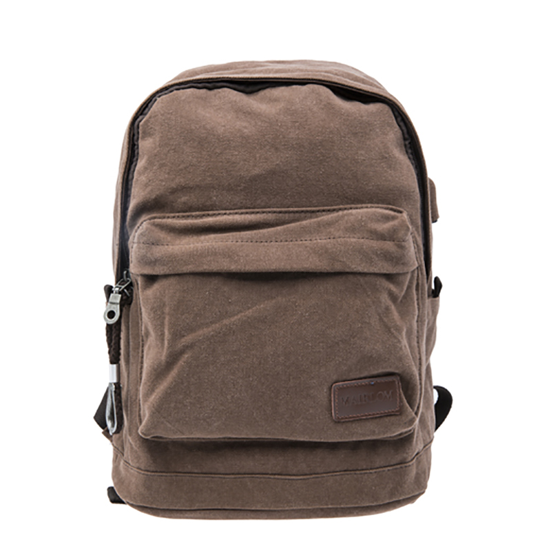 2019 Vendita calda Sport minimalista Retro scuola Personalizzato Back Pack Canvas Laptop Bag zaino 17SC-6683M