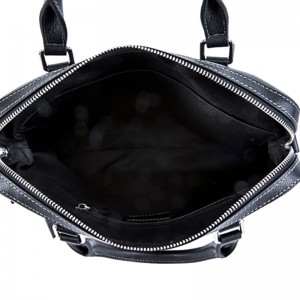 18SG-6822F fabbrica diretta bassa MOQ morbida pelle pieno fiore affari tote borsa uomini valigetta borsa in pelle