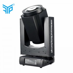 DMX512 resistente all'acqua grado IP65 350w17R fascio di luce in movimento fase, bel effetto spettacolo evento all'aperto