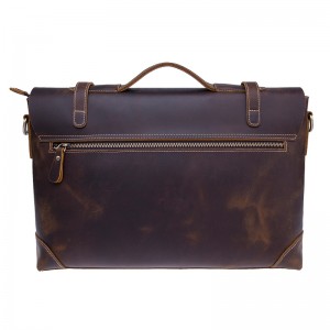 18SG-7296F Borsa messenger business in vera pelle di mucca di alta qualità