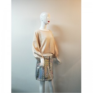 MAGLIONE BATWING ROSA RLWS0018F