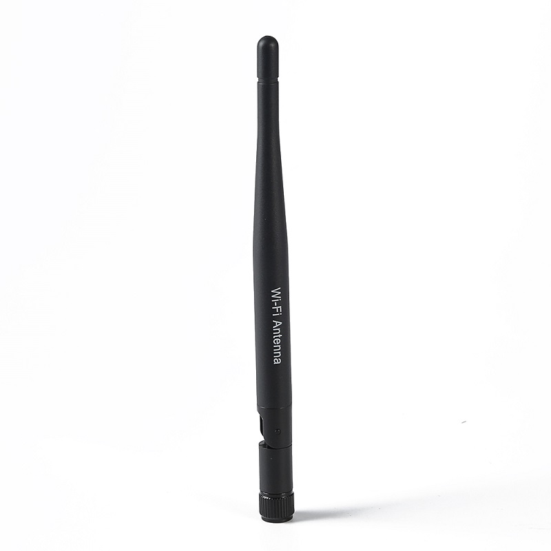 Antenna Rubber Duck 3dBi 2.4GHz WiFi con connettore RP-SMA