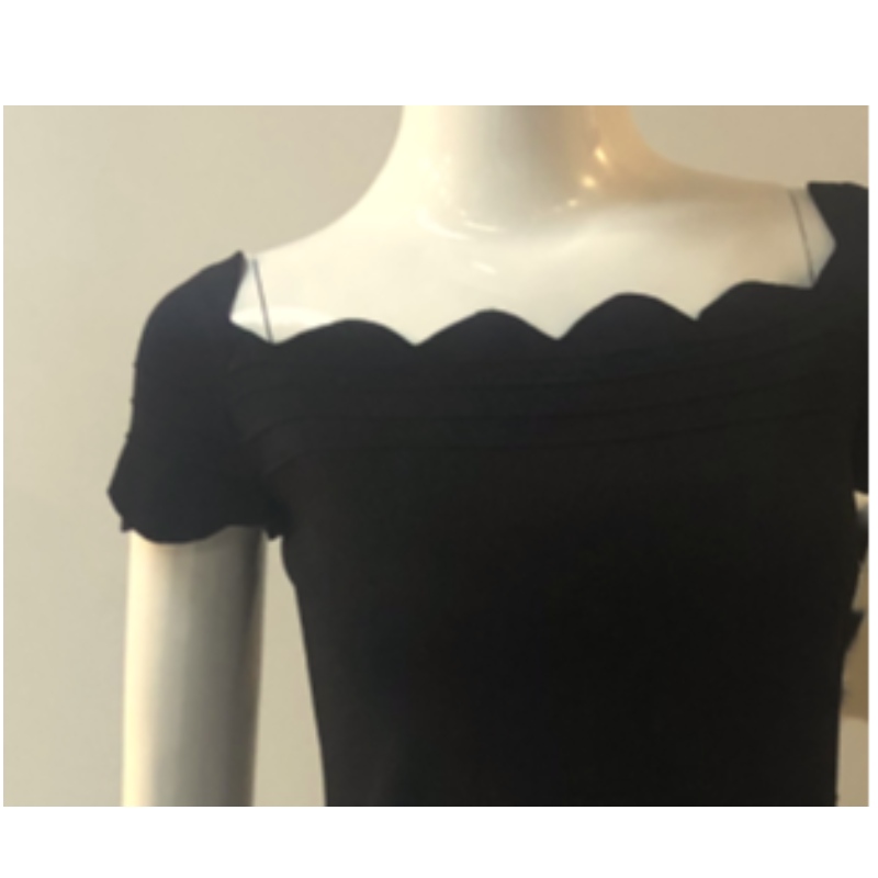 ABITO MIDI A MAGLIA NERA JLWD0030