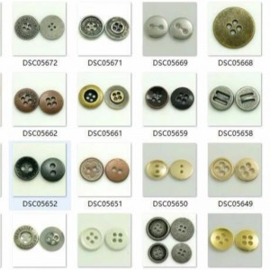 Bottoni per camicia da cucire a quattro fori in resina da 10 mm a 19 mm per indumenti 2