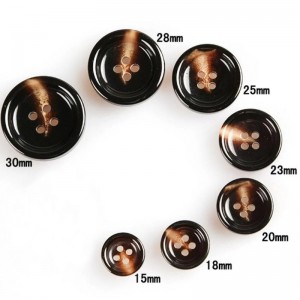 Pulsanti per indumenti per abiti da camicia di moda all'ingrosso di grandi dimensioni 3