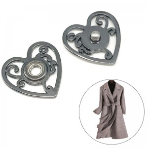 Bottoni per gioielli con bottoni automatici in metallo su misura per accessori di abbigliamento all'ingrosso 6