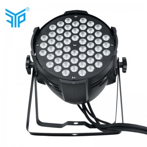 illuminazione a effetto compatto illuminazione a led RGBW led 54 * 3w luce par par 4/8 canale di controllo DMX, alta qualità e vendita calda