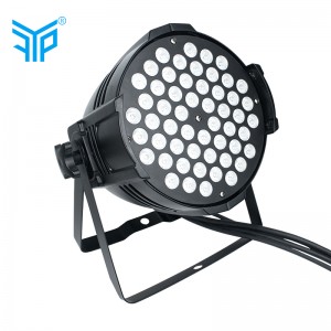 illuminazione a effetto compatto illuminazione a led RGBW led 54 * 3w luce par par 4/8 canale di controllo DMX, alta qualità e vendita calda