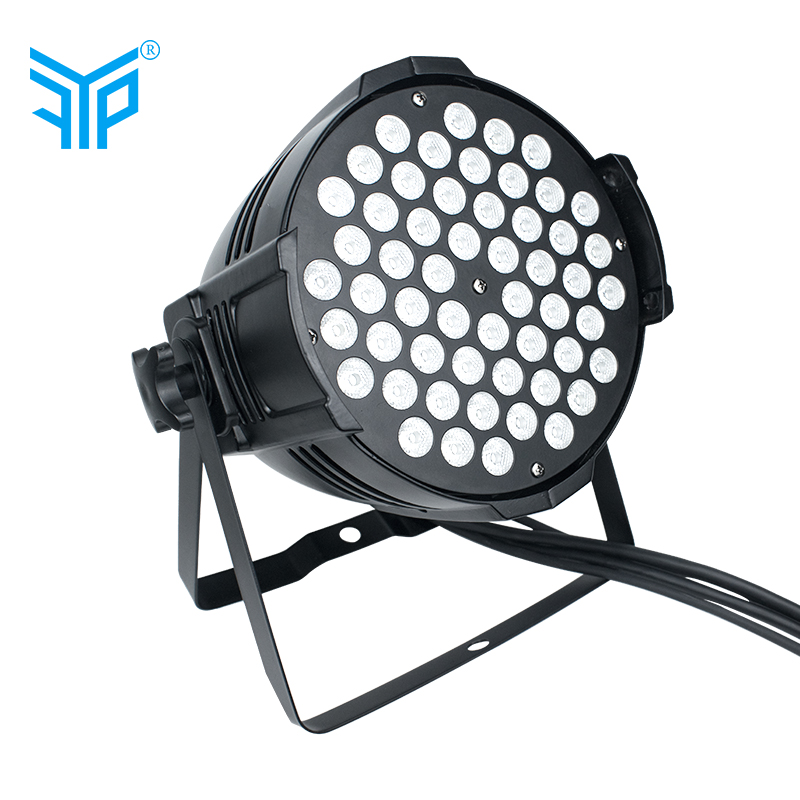illuminazione a effetto compatto illuminazione a led RGBW led 54 * 3w luce par par 4/8 canale di controllo DMX, alta qualità e vendita calda