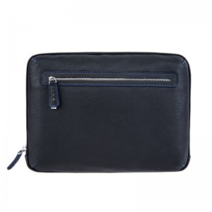 18SG-6831F Soft Litchi Texture Borsa da uomo in pelle Borsa da polso compatta Borsa organizer da uomo