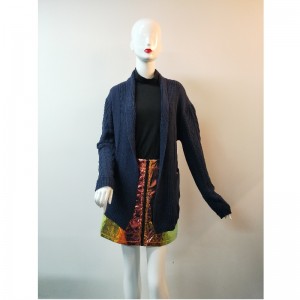 ABERCROMBIE \u0026 FITCH CARDIGAN BLU RLWS0030F