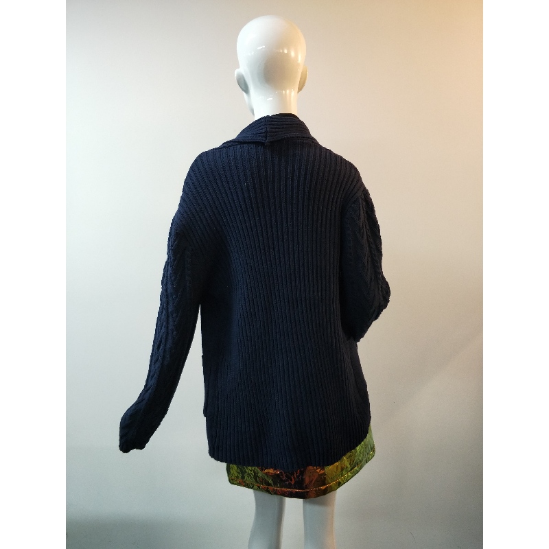 ABERCROMBIE u0026 FITCH CARDIGAN BLU RLWS0030F