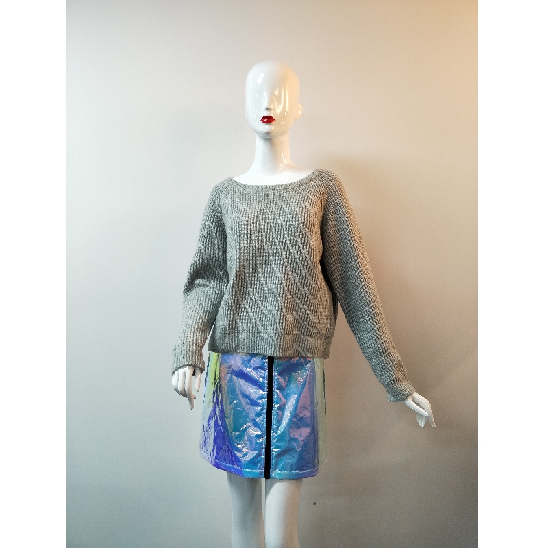 MAGLIONE GRIGIO RLWS0058F
