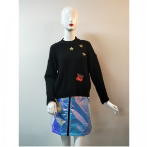 MAGLIONE NERO RLWS0061F