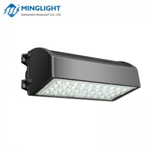 DLC ETL elencato Dusk-to-Dawn IP65 full cut wall pack led light