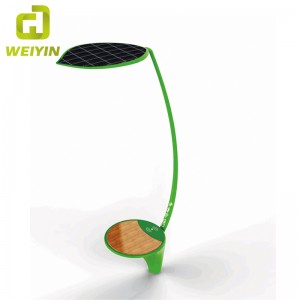 Smart Solar Energy Street Lighting Panca per illuminazione esterna per telefoni cellulari