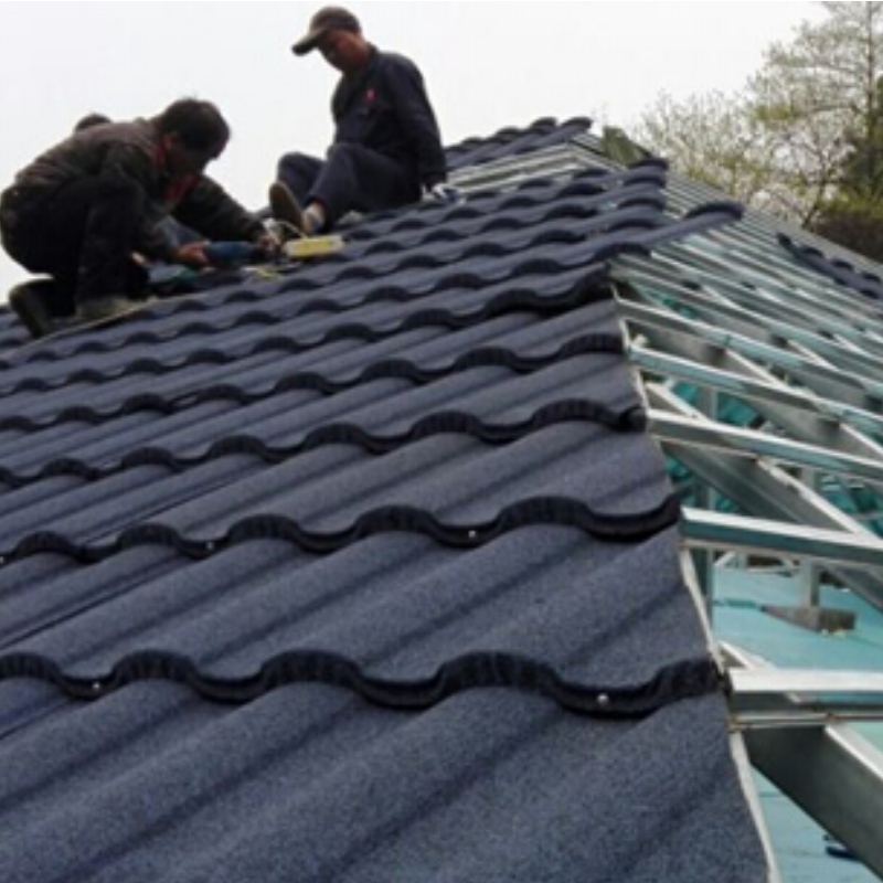 Metodo di installazione del produttore di piastrelle in pietra colorata