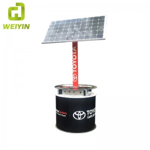 Stazione di ricarica per telefoni cellulari a energia solare di nuova generazione per Smart City