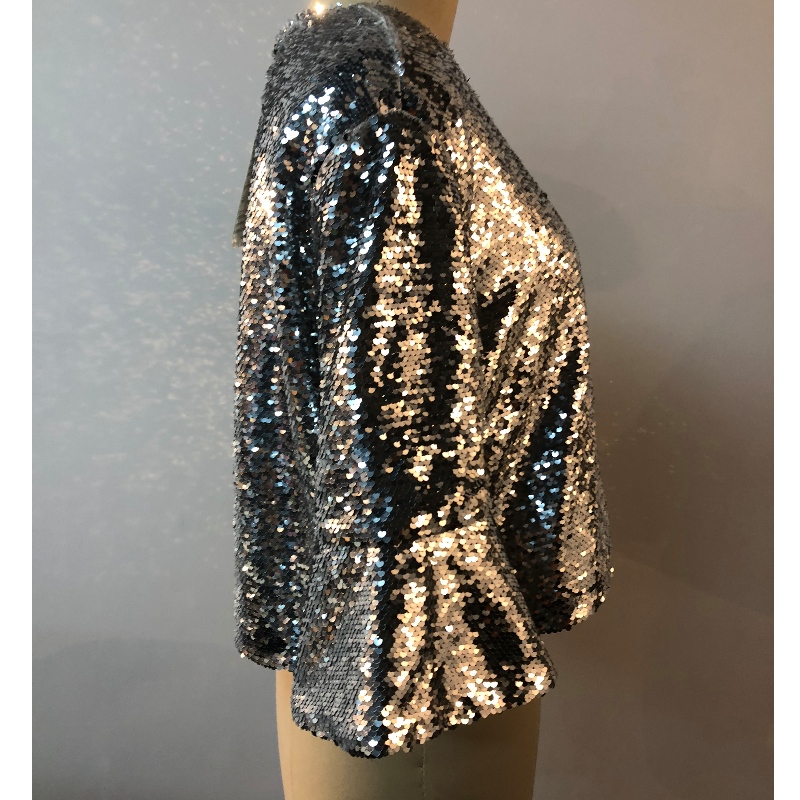 BLUSA JLWB0013 IN ARGENTO LUCIDO