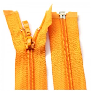 Cerniera in cotone con apertura aperta 70 cm 5 # cerniera in nylon 5