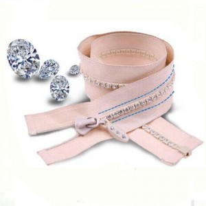 Cerniera in strass di design alla moda di alta qualità per giacca 8