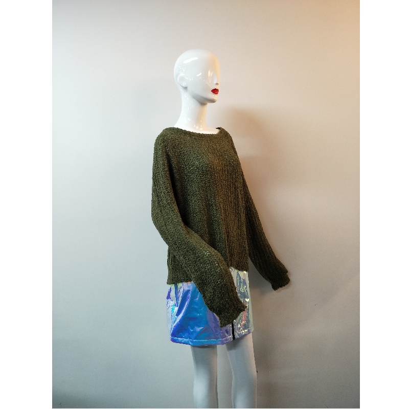 MAGLIONE KHAKI DONNA RLWS0098F