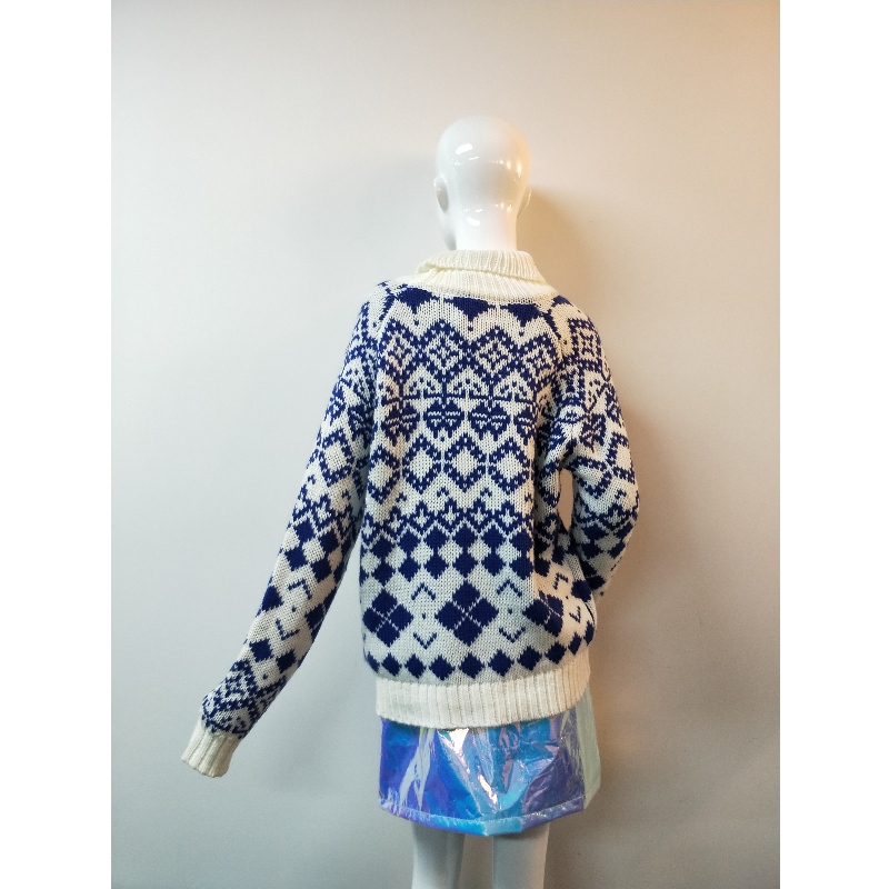 MAGLIONE DONNA STAMPA DI CONTROLLO RLWS0102F