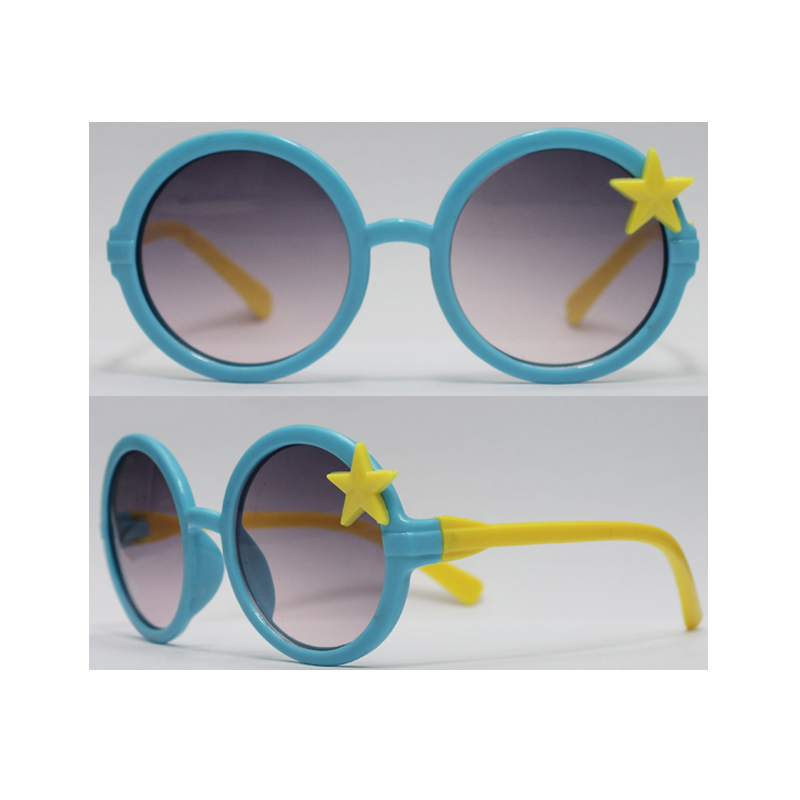 Nuovi occhiali da sole di plastica dei bambini alla moda, vestito per le ragazze, vari colori sono disponibili