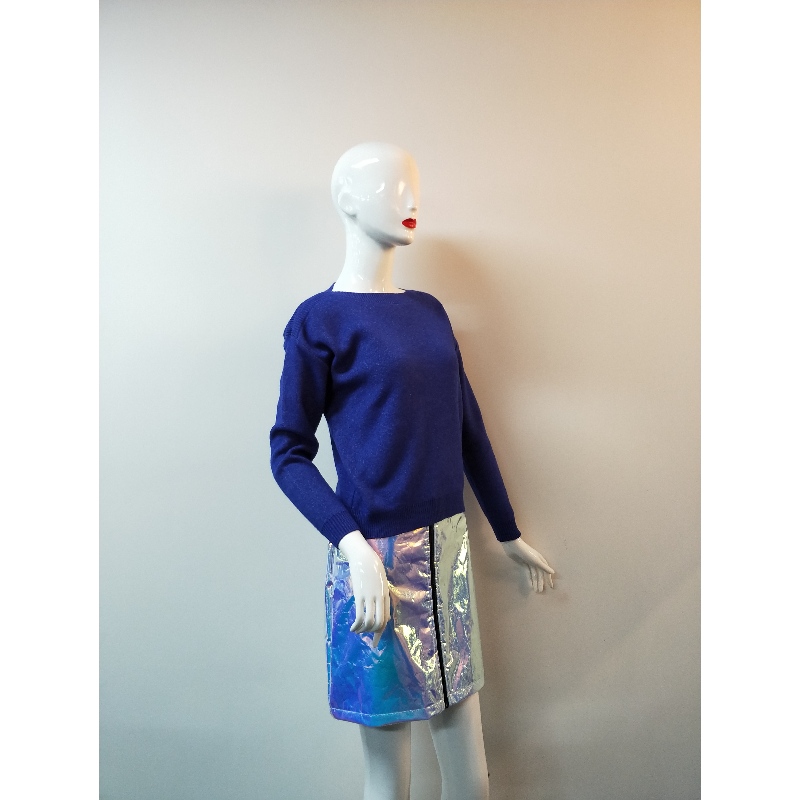 MAGLIONE BLU PURE COLLETION RLWS0125F