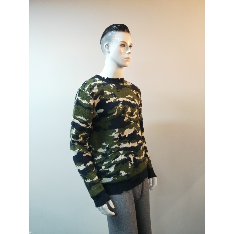 MAGLIONE STAMPA CAMO RLMS0007F