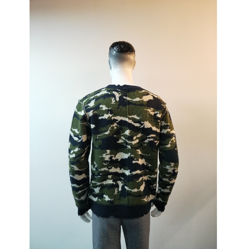 MAGLIONE STAMPA CAMO RLMS0007F