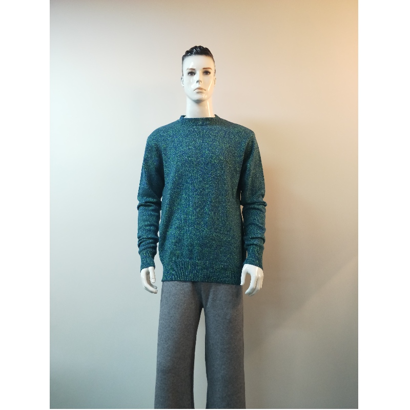 MAGLIONE BLU VERDE E BLU RLMS0024F