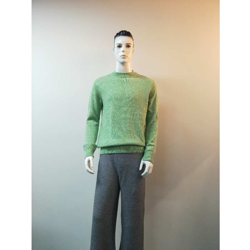 MAGLIONE COLLO VERDE AVOCADO RLMS0027F