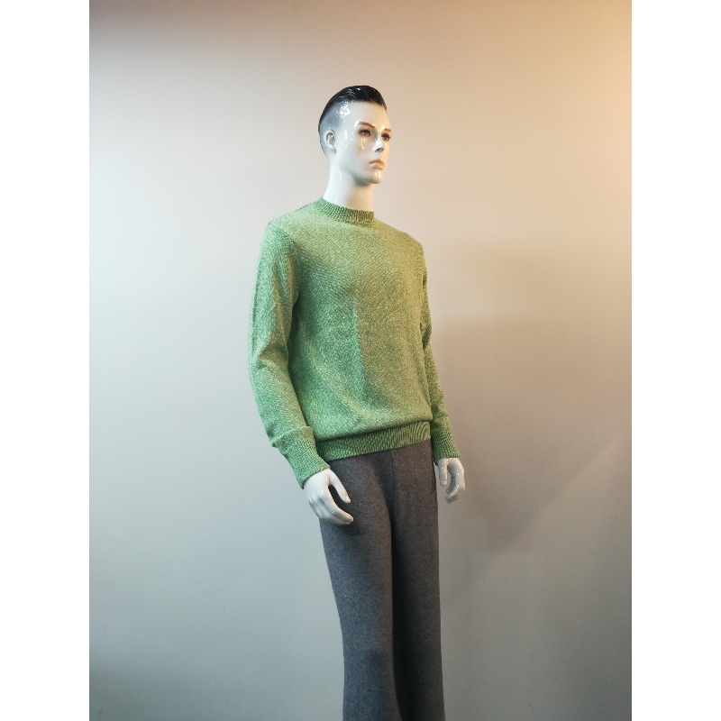 MAGLIONE COLLO VERDE AVOCADO RLMS0027F