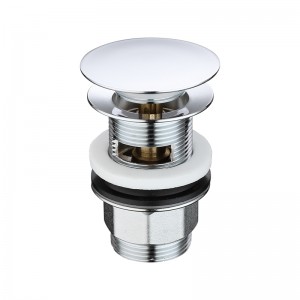 Scarico del dissipatore di scarico a fondo a pressione pop up cromato