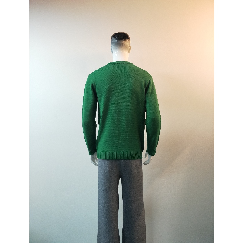 MAGLIONE STAMPA FUMETTO VERDE RLMS0034F