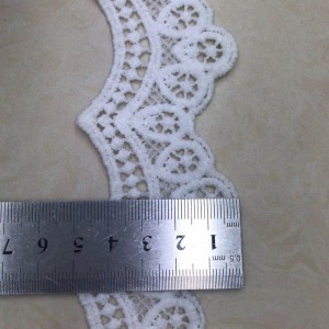 Laccio in seta 2 # latte lace Laccio in poliestere / nylon lace Laccio in cotone