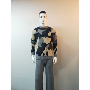 MAGLIONE MISTO CAMO RLMS0045F