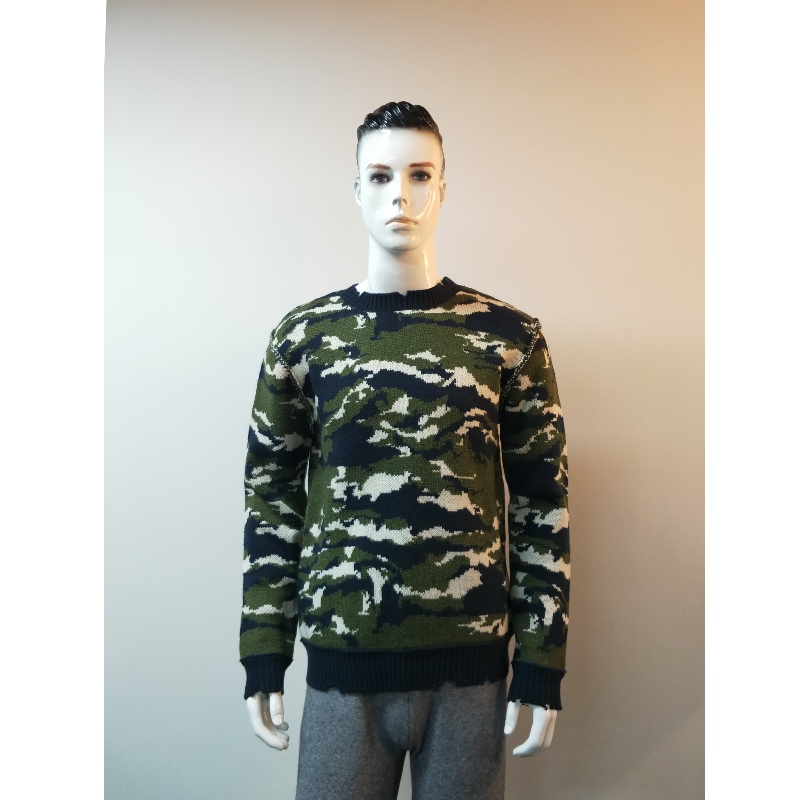 MAGLIONE STAMPA CAMO RLMS0007F