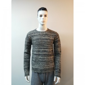 MAGLIONE GIROCOLLO GRIGIO RLMS0015F